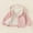 Pink, variant on Liyamei Winter Warm Children's Solid Color Coat Boys And Girls Western Style Hoodie Hooded Cardigan Jacket Girls Hooded Winter Coat Size 2-3 Years