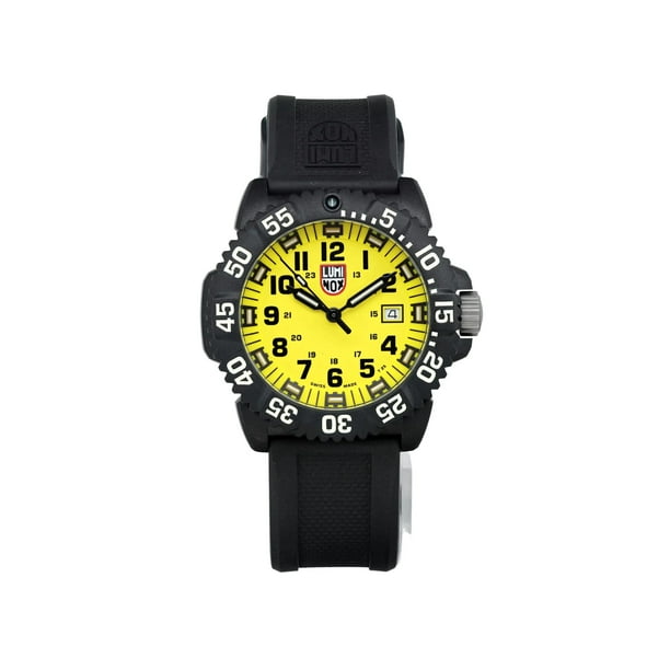 Luminox Navy Seal Colormark 44mm Carbon Yellow Dial Men Quartz Luminox Navy Seal Colormark 44mm Carbon Yellow Dial Men Quartz