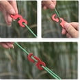 thumbnail image 4 of Azarxis Aluminum Alloy Paracord Tensioners Rope Adjuster, Ultralight Strong Tent Guyline Cord Adjuster Wind Rope Buckle, 4 of 5