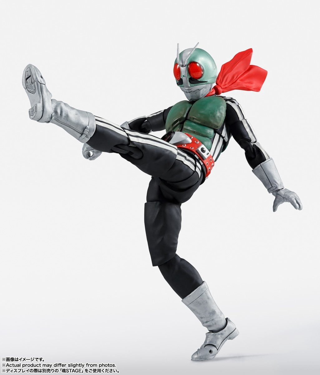 Tamashii Nations Masked (Kamen) Rider: Kamen Rider 1 Legendary Showa Masked Riders Edition First Release (Shinkocchou Seihou) S.H.Figuarts Action Figure