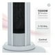 thumbnail image 3 of Ventilador Calentador de Torre, 2 en 1, con Temporizador y Control remoto Esquimal (Gris, 111 cm), 3 of 6