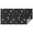 Black White Gothic, variant on Black White Gothic Cat Skull Moon Pattern Rectangle Tablecloth 60"x120",Waterproof Polyester Rectangle Table Cloth, Wipeable Spillproof Polyester Tablecloth for Dining, Camping, Indoor and Outdoor