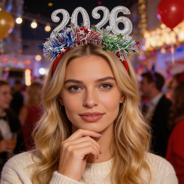 Bandeau Scintillant pour Filles Accessoire de Fête Célébration Festive