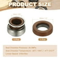 thumbnail image 2 of Uxcell Mechanical Seal Kit, Gas Water Pump Replace Rubber Mechanical Shaft Seal Replacement 16mm, 2 of 6