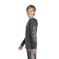 thumbnail image 5 of Adidas Big Boys Hooded Long Sleeve T-Shirt, 5 of 5