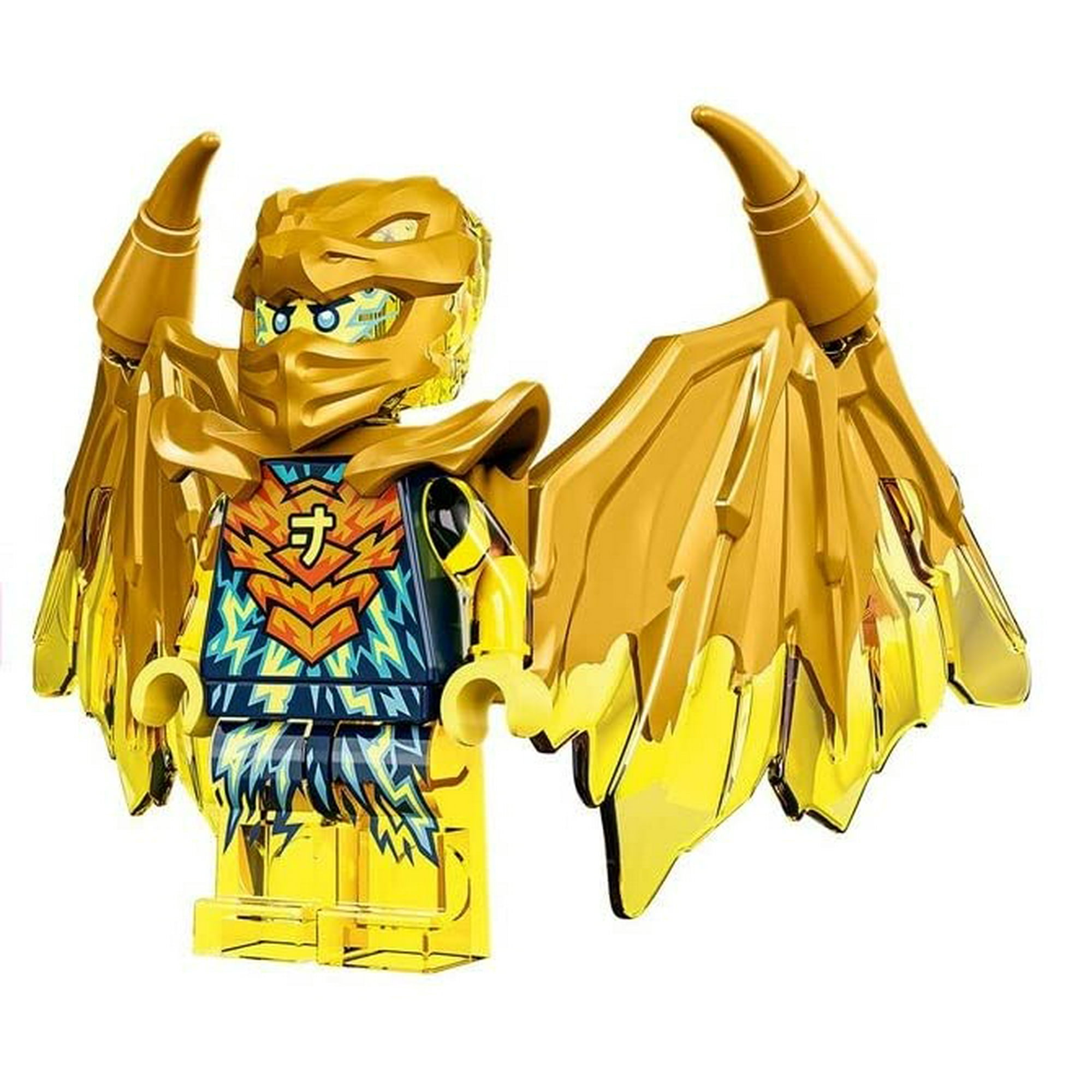 LEGO Ninjago Crystalized Jay Golden Dragon Minifigure