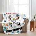 thumbnail image 2 of We Used To Live In Your Balls - Personalized Father Blanket, 2 of 7