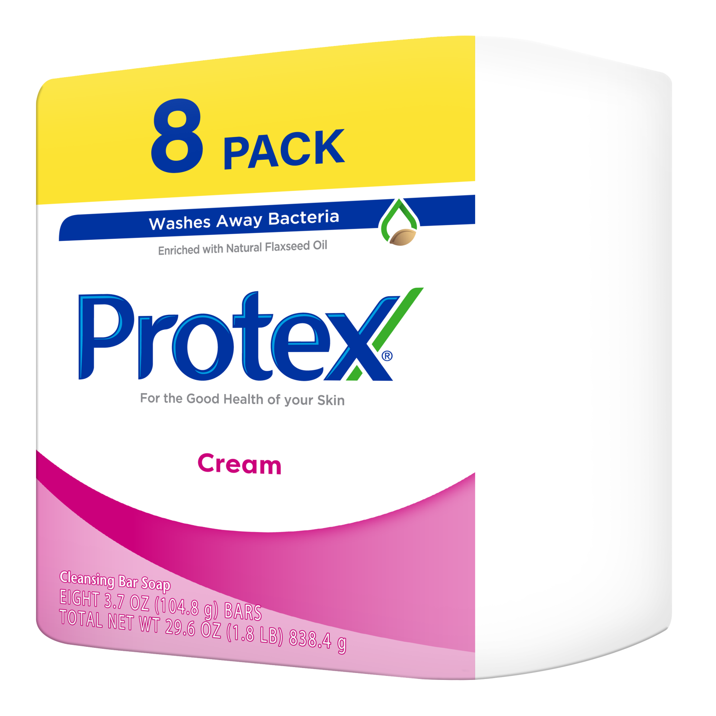 Protex Oats Antibacterial Soap – 10 Bars, 3.7 Oz Each, Family Size, Made In Mexico