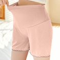 thumbnail image 2 of Taqqpue Maternity Shorts Comfy Over Belly Stretchy Fabric Wear Versatile Breathable Casual Summer Loose Fit Pregnancy Shorts, 2 of 5