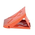 thumbnail image 2 of Dickly Steel Wheel Chock Convenient Metal Wheel Chock Block for Trucks SUV Car Orange, 2 of 9