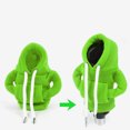 thumbnail image 2 of Car Gear Shift Hoodie, Universal Gear Shift Knob Cover, Hoodie For Car Shifter, Automotive Manual Interior Cute Gadgets, Car Interior Accessories And Decorations-Green, 2 of 6