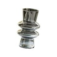thumbnail image 2 of Glass Vase Hydroponic Vase Simple Flower Arrangement Table Flower Pot Decorative Big Gray, 2 of 9
