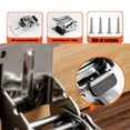 thumbnail image 6 of YIEMEEN 2pcs Practical Locking Folding Hinges Convenient for Cabinets and Window Gate, 6 of 13