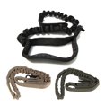 thumbnail image 1 of Dog Training Lead Police Adjustable Nylon Elastic Dog Leash (Black), 1 of 2