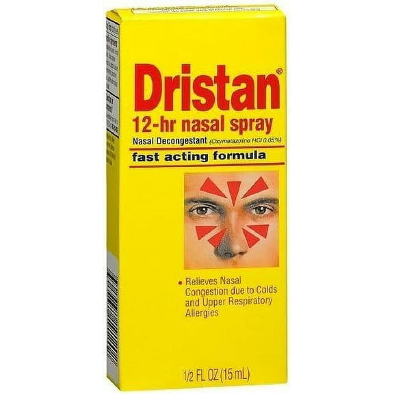 Dristan Dristan 12-Hour Nasal Spray Long Last, 0.5 Oz (Pack Of 3) By Dristan