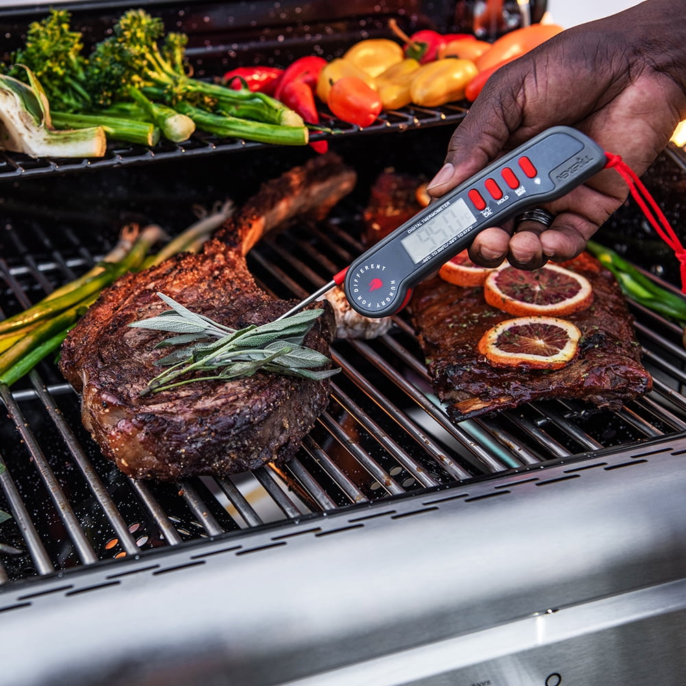 Alpha Grillers Instant Read Meat Thermometer, Grill and Cooking. Waterproof.
