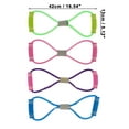 thumbnail image 6 of Unique Bargains 8-Shaped Resistance Band, Figure 8 Exercise Bands, 8 Word Elastic, Expander Elastic Muscle Training for Women Men for Yoga Gym Green, 6 of 7