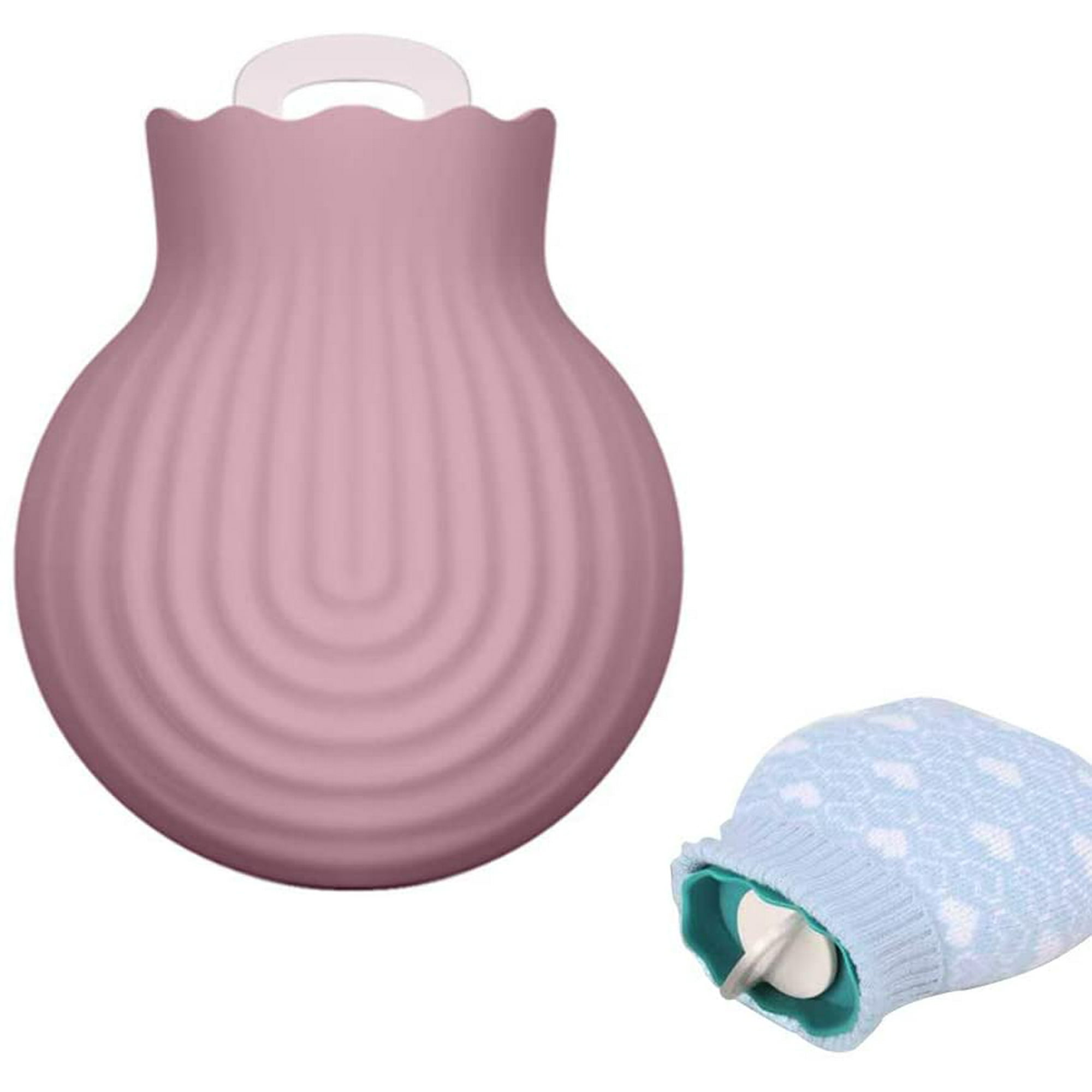Newest Mini Rubber Hot Water Bottle with Cover Can be Microwave