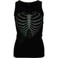 thumbnail image 2 of HEART RIBS - GLOW IN THE DARK - Razor Back Top Black, 2 of 3