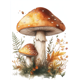 thumbnail image 1 of Qisvanset Framed Canvas Wall Art, 12x16 Inch Boho Mushroom Woodland Kids Nursery Art, 1 of 5