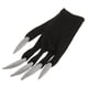 thumbnail image 4 of Guantes Miedo de Mujer Uñas Largas Dorado Disfraz de Víspera de Todos Accesorios para Manos Adulto Plateado Sunnimix Cosplay Woman Gloves, 4 of 6