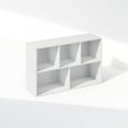 thumbnail image 6 of Closet Organizers and Storage, 5-Cube Reversible Shelves, White, 9.4 x 19.5 x 31.5 Inches, 6 of 7