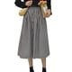 thumbnail image 1 of Guardurnaity plisada de cintura alta de verano elegante y cómoda Maxi de cuadros faldas para mujer Vintage Vestidos, 1 of 5