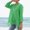 Green, variant on Women's T-Shirts Sevevn Women's Summer Fashion Long Sleeves V-Neck Cotton Line Loose Shirt Blouse
