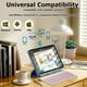 thumbnail image 4 of Teclado recargable compatible con Bluetooth Teclado inalámbrico portátil compacto para Android Windows iOS Tablet iPhone iPad Samsung, 4 of 5