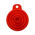 thumbnail image 1 of Inteprter Tolvas de silicona plegables para verter y transferir sin esfuerzo Respetuoso con el medio ambiente rojo Type3 NO3, 1 of 6