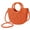 Orange, variant on Womens Straw Beach Bag Woven Crossbody Shoulder Bags Top Handle Satchel Handbag Purse for Summer