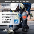thumbnail image 3 of Rodilleras Sellstrom Ultra Flex III KneePro para trabajos de construcción, 3 of 9