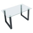 thumbnail image 3 of WHI 201-454WAL 55 x 31.50 x 29.50 in. Franco Rectangular Dining Table in Walnut, 3 of 10