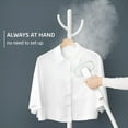 thumbnail image 5 of Rowenta Origin Home Steamer for Clothes with Ironing Board, Full Size Steamer with Accesories, 1800 Watts, 47 oz Water Tank, White, IS3254U1, 5 of 9