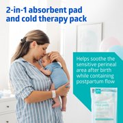 Medline Perineal Cold Packs for Postpartum Care, 24 Count, Absorbent Pad is 4.5 x 14.25 Perfect for your After Delivery Postpartum Essentials Kit
