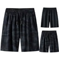 thumbnail image 2 of CHENge Shorts Men Lightweight Tropical Print Quick-Dry Surf Board Shorts with Pockets Upf 50+ Sun Protection Mens Summer Clothes, 2 of 6