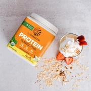 Sunwarrior Classic Plus Vegan Protein Powder, Vanilla, Organic Protein with BCAA, 375g