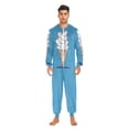 thumbnail image 3 of FORMRS Onesies Pajama for Adults Unisex Hoodie Winter Jumpsuit One Piece Sleepwear, Sizes S-2XL, Ice Cream Cat, 3 of 7