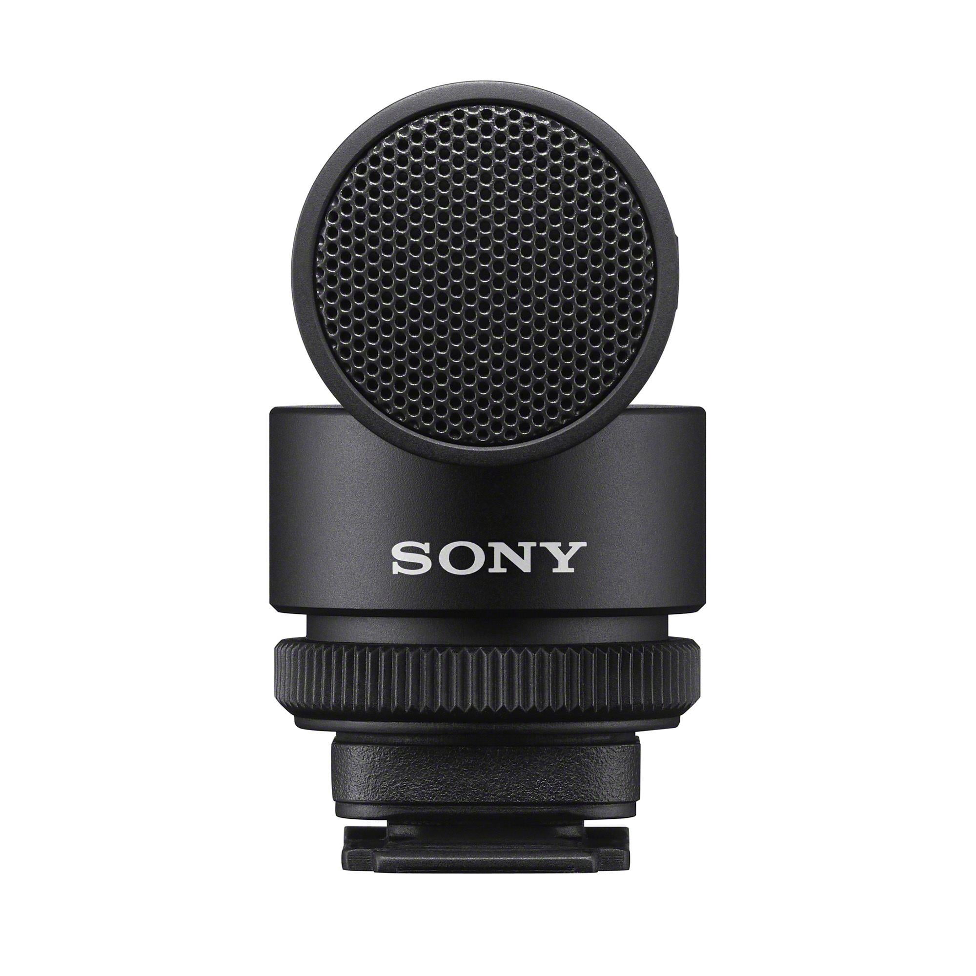 Sony Vlogger Shotgun Microphone with MI Shoe and 3.5mm Male-Female Audio Cable