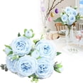 thumbnail image 2 of Peonies Artificial Flowers, Ongmies Faux Peony Bouquet, Peonies Artificial Flowers, Bouquet for Vase, Table Centerpiece & Indoor Home Decor, 2 of 9