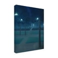 thumbnail image 2 of de Nuncques 'Nocturne in the Parc Royal' Canvas Art, 2 of 3