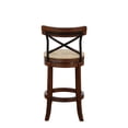 thumbnail image 3 of Boraam Myrtle 29" Swivel Bar Stool, Mahogony, 3 of 5