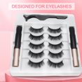 thumbnail image 1 of Fiudx Artículos en oferta con ofertas flash 5 Pares De Pestañas Postizas Hair New Pestañas Postizas Suaves Y Densas 20ml, 1 of 7