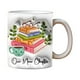 thumbnail image 4 of Tazas de regalo para amantes de los libros, taza con flores, taza de lectura, taza con flores, taza para amantes de los libros, taza para bibliotecarios, taza de regalo para maestros con letras, 4 of 4