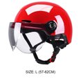 thumbnail image 3 of Casco de bicicleta para adultos con espejo y casco ajustable para deportes al aire libre (rojo) Likrtyny Accesorios para bicicletas, 3 of 6