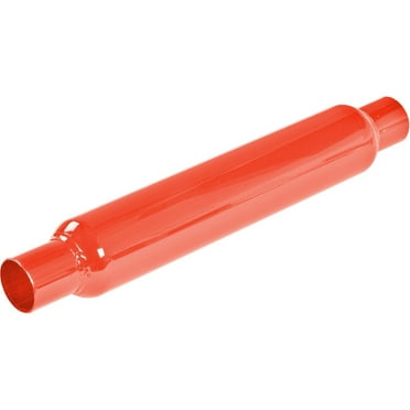 JEGS 30284 Glasspack Muffler 2.250 in. Inlet/Outlet 3.500 in. Body Diameter 18 i