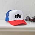 thumbnail image 4 of CafePress - Monster Truck - Adjustable Unisex Printed Trucker Hat with Mesh Back, 4 of 10