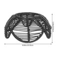 thumbnail image 2 of Vintage Lampshade Imitation Rattan Lamp Cover Retro Ceiling Lights Cover, 2 of 9