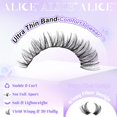thumbnail image 4 of Lash Clsusters Kit Wispy Eyelash Clusters Kit Cluster 10-18mm Natural Eyelash Extension Kit 168pcs Thin Band Individual Lashes Kit with Lash Glue Bond and Seal DIY at Home, 4 of 9