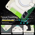 thumbnail image 2 of FJLBDE Case for Xiaomi Redmi Pad SE 11.0 inch 2023 with 360 Kickstand, Shoulder Strap Carrying Protective Cover, Multicolor Green, 2 of 6